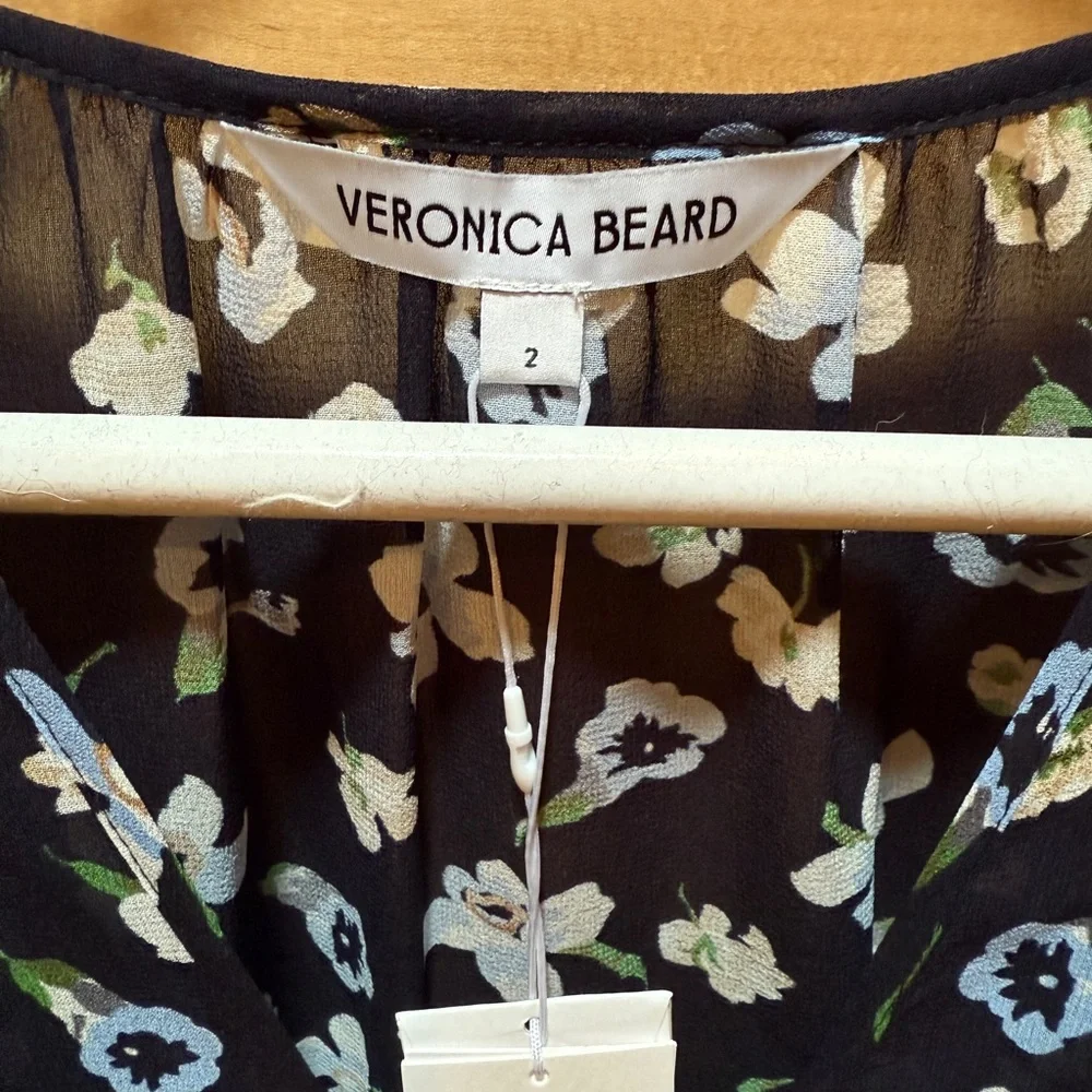 Veronica Beard - Alec Floral Blouse - Picture 9 of 10